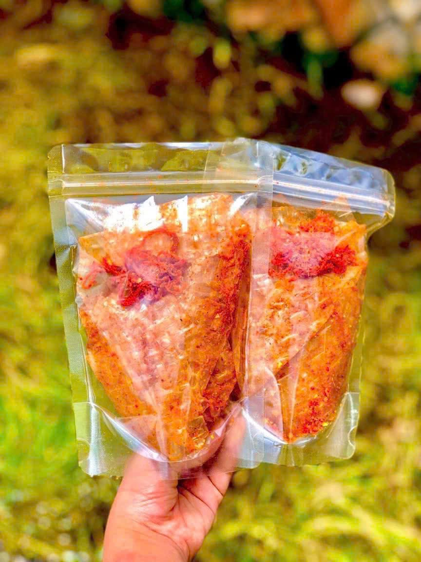 Bánh tráng bơ hành phi